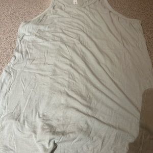 Size 14 Lululemon light pale green tank